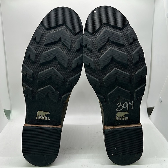 Sorel Dark Brown Leather/Suede Chukka Boots Booties Shoes **Size 11** 🌸🌸 - Picture 6 of 8